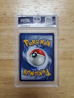Pokemon PSA 8 NM-MINT 1999 Gengar 1st Edition Fossil Holo Card Print Dot ErrorU - Image 2