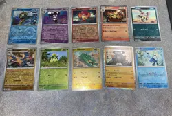 Pokemon TCG Reverse Holos/Holos Card Lot 10 NM/M (What You See Is What You Get) - Image 1