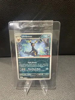 Pokemon Card Umbreon 130/197 GameStop Stamp Promo SEALED Reverse Holo NM Rare - Image 1