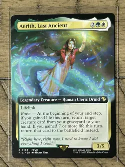 Aerith, Last Ancient - Legendary Creature - Magic The Gathering Card - Image 1