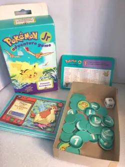 Vintage 1999 Pokemon Jr Adventure Emergency Card Game - Image 1