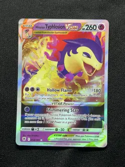 Hisuian Typhlosion VSTAR - 054/189 - Pokemon Astral Radiance Ultra Rare Card - Image 1
