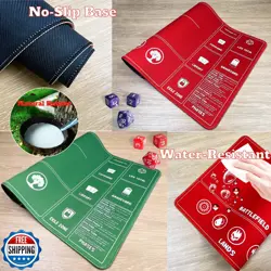 Card Game Playmats MTG Playmat for Beginner 2 Pack with Dices, Magic Mat Comm - Image 3