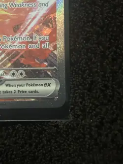 Team Rockets Moltres EX Destined Rivals 229/182 Secret Art Rare Card - Image 3