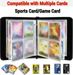 Charmander Card Binder Pokemon Cards Holder 400 Cards w/ 50 Removable Sleeves - Image 5