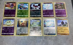 Pokemon TCG Reverse Holos Card Lot 10 NM/M (What You See Is What You Get) - Image 1