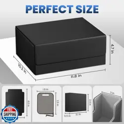 Co-opting Card Storage Box For Trading Cards 1800+,Card Deck Box With 10 Divi - Image 5