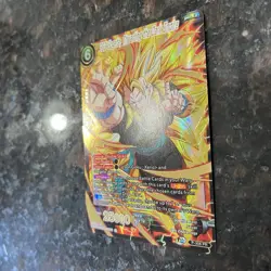 SS3 Gogeta Thwarting the Dark Empire GOLD STAMP Foil Dragon Ball Super Card | NM - Image 2