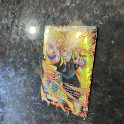 SS3 Gogeta Thwarting the Dark Empire GOLD STAMP Foil Dragon Ball Super Card | NM - Image 5