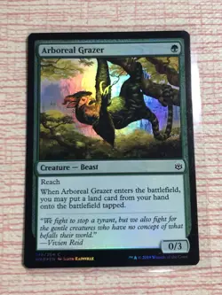 FOIL Arboreal Grazer - War of the Spark - MTG - NM/M - Pack Fresh Unplayed - Image 1