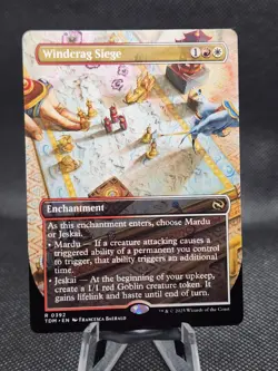 MTG - Windcrag Siege (Borderless) - Tarkir: Dragonstorm - Image 1