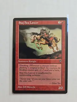 Suq'Ata Lancer - Visions - LP - MTG Magic - Common - Creature - Image 1