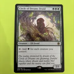 Circle Of Dreams Druid Adventures In The Forgotten Realm MTG NM - Image 1