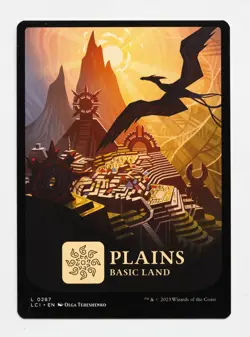 MTG The Lost Caverns of Ixalan - Plains Basic Land - Full Art 0287 - Image 1