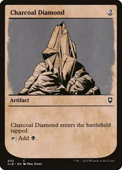 Charcoal Diamond C Showcase Foil #442 | CLB Battle for Baldur's Gate | MTG - Image 1