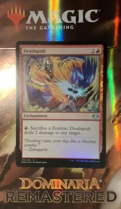 MTG DMR: Deadapult (Enchantment) Dominaria Remastered Foil 115/261 - Image 1