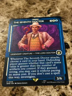 THE SEVENTH DOCTOR Magic Gathering MTG Dr Who Showcase - Image 1