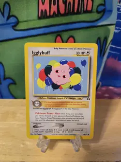 Igglybuff - Pokemon TCG Neo Discovery 40/75 Ships In A Sleeve And Top Loader - Image 1