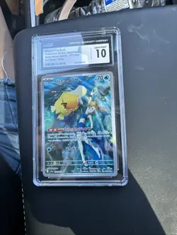 CGC 10 Misty's Psyduck AR 071/063 Japanese Heat Wave Arena sv9a GEM MINT Pokemon - Image 1