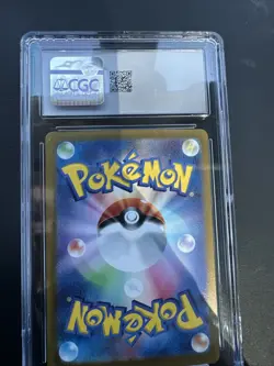 CGC 10 Misty's Psyduck AR 071/063 Japanese Heat Wave Arena sv9a GEM MINT Pokemon - Image 3