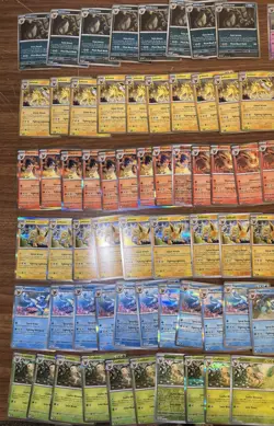 POKEMON TCG Lot Of 100 EEVEELUTIONS Holo, Reverse Holo, Cosmos Holo Cards - Image 3