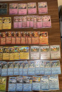 POKEMON TCG Lot Of 100 EEVEELUTIONS Holo, Reverse Holo, Cosmos Holo Cards - Image 5
