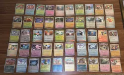 POKEMON TCG Lot Of 50 Prismatic/ Black Bolt & White Flare POKE BALL Holo Cards - Image 1