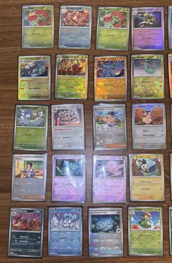 POKEMON TCG Lot Of 50 Prismatic/ Black Bolt & White Flare POKE BALL Holo Cards - Image 2