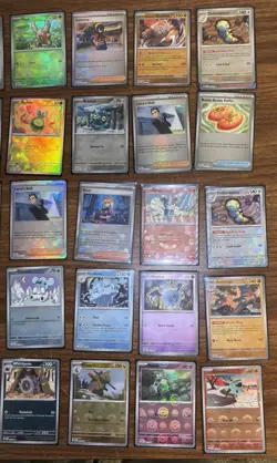 POKEMON TCG Lot Of 50 Prismatic/ Black Bolt & White Flare POKE BALL Holo Cards - Image 4