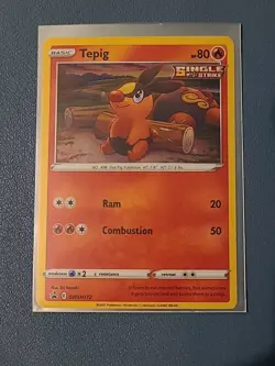 Pokemon Cards Lot - 6 Cards: TEPIG; SLOWPOKE; LUXRAY; MEWTWO; REGIDRAGO; BISHARP - Image 2