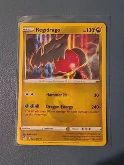 Pokemon Cards Lot - 6 Cards: TEPIG; SLOWPOKE; LUXRAY; MEWTWO; REGIDRAGO; BISHARP - Image 3