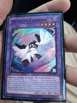 YUGIOH - Magistus Chorozo - SR/Fusion - SUDA-EN100 - Supreme Darkness EN/NM 1st - Image 1
