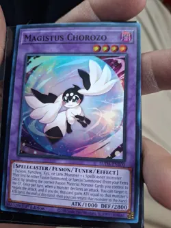 YUGIOH - Magistus Chorozo - SR/Fusion - SUDA-EN100 - Supreme Darkness EN/NM 1st - Image 3