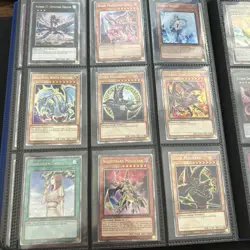 Yugioh Cards Binder Collection Must see QCR Dark Magician Blue Eyes White Dragon - Image 1