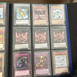 Yugioh Cards Binder Collection Must see QCR Dark Magician Blue Eyes White Dragon - Image 2
