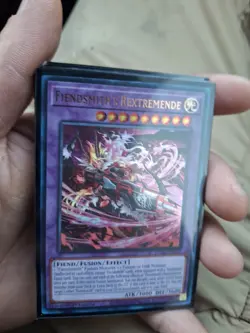 Yugioh! 1x Fiendsmith's Rextremende SUDA-EN037 Ultra Rare 1st Ed LP - Image 2