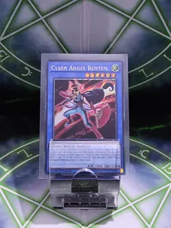 RA01-EN024 Cyber Angel Benten Platinum Secret Rare 1st Edition YuGiOh Card - Image 1