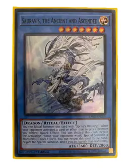 YUGIOH Dragon Ritual Fairy Deck Complete 40 - Cards Deck with BRAND NEW Sleeves - Image 1