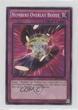 Numbers Overlay Boost Unlimited YuGiOh Shadow Specters #SHSP-EN071 0yj1 - Image 1