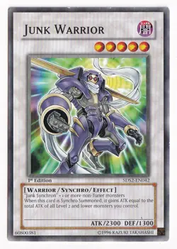 Junk Warrior - 5DS2-EN042 1st Edition - YuGiOh-LP - Image 1