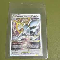 Arceus VSTAR 123/172 & Arceus V 122/172 Metal Card Set of 2 - Arceus UPC - Image 5