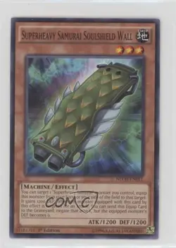 Superheavy Samurai Soulshield Wall 1st Ed. YuGiOh The New Challangers 0yj1 - Image 1