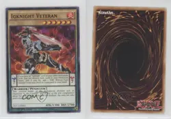 Igknight Veteran 1st Ed. YuGiOh Dimension of Chaos #DOCS-EN031 0yj1 - Image 3
