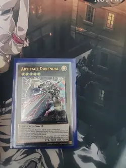 Yugioh! LP Artifact Durendal - PRIO-EN049 - Ultimate Rare - 1st Edition Lightly - Image 1