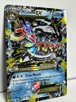 Pokemon TCG MEGA M Glalie EX Breakthrough 35/162 Holo RARE English Card - Image 4
