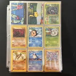 Pokemon Mixed 63 Card Lot Vintage And Modern Fossil Base Set Celebrations Neo - Image 2