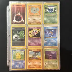 Pokemon Mixed 63 Card Lot Vintage And Modern Fossil Base Set Celebrations Neo - Image 3