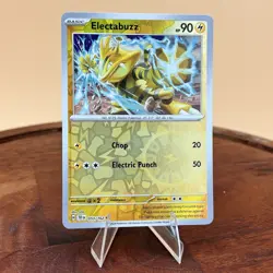 Electabuzz Reverse Holo Temporal Forces 053/162, NM Pokemon Card - Image 1