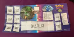 Pokemon TCG Trading Card Game Paper Playmat Terra Firma Torterra 2007 Ships Fast - Image 1