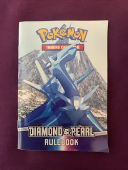 Pokemon Diamond & Pearl Card List and Rule Book Dialga Palkia Ships Fast - Image 1